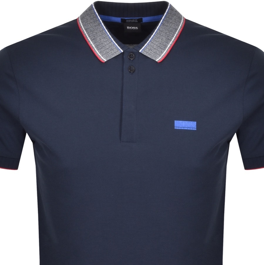 Alternative Image for ProductBOSS Paddy 1 Polo T Shirt Navy2